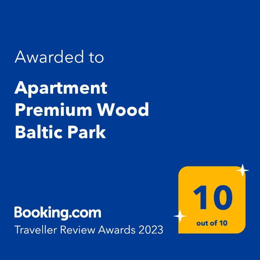 Apartment Premium Wood Baltic Park - 58M2, 3 Pokoje Stegna  Kültér fotó